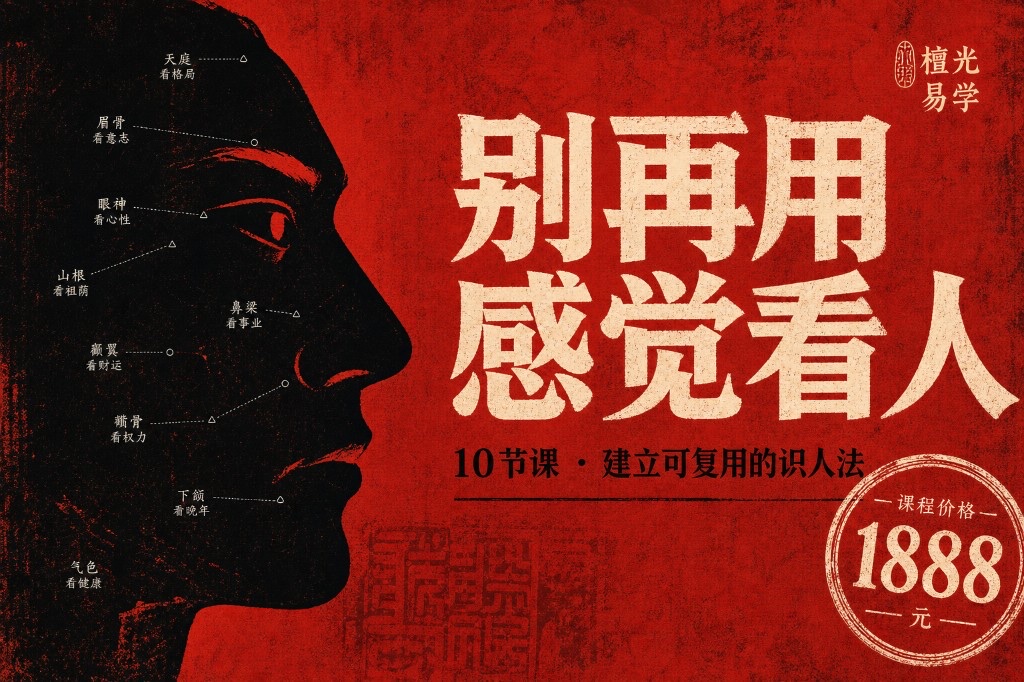 别再用感觉看人 · 面相精讲班海报